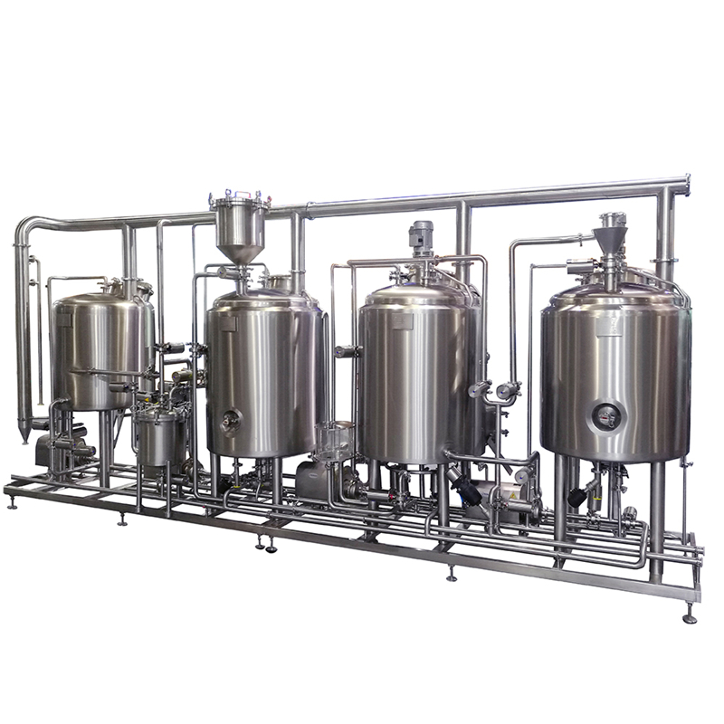 1000L 4 vessels Brewhouse System Stainless Steel Beer Brewing Equipment Turnkey Project for sale  ZXF