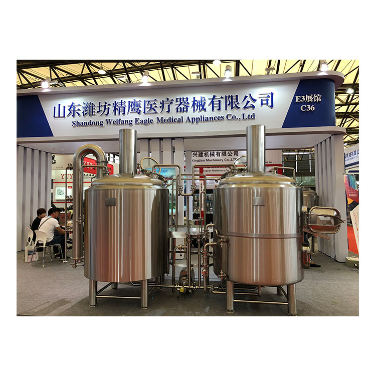 600L 1000L beer brewing machine brewhouse system factory ZXF