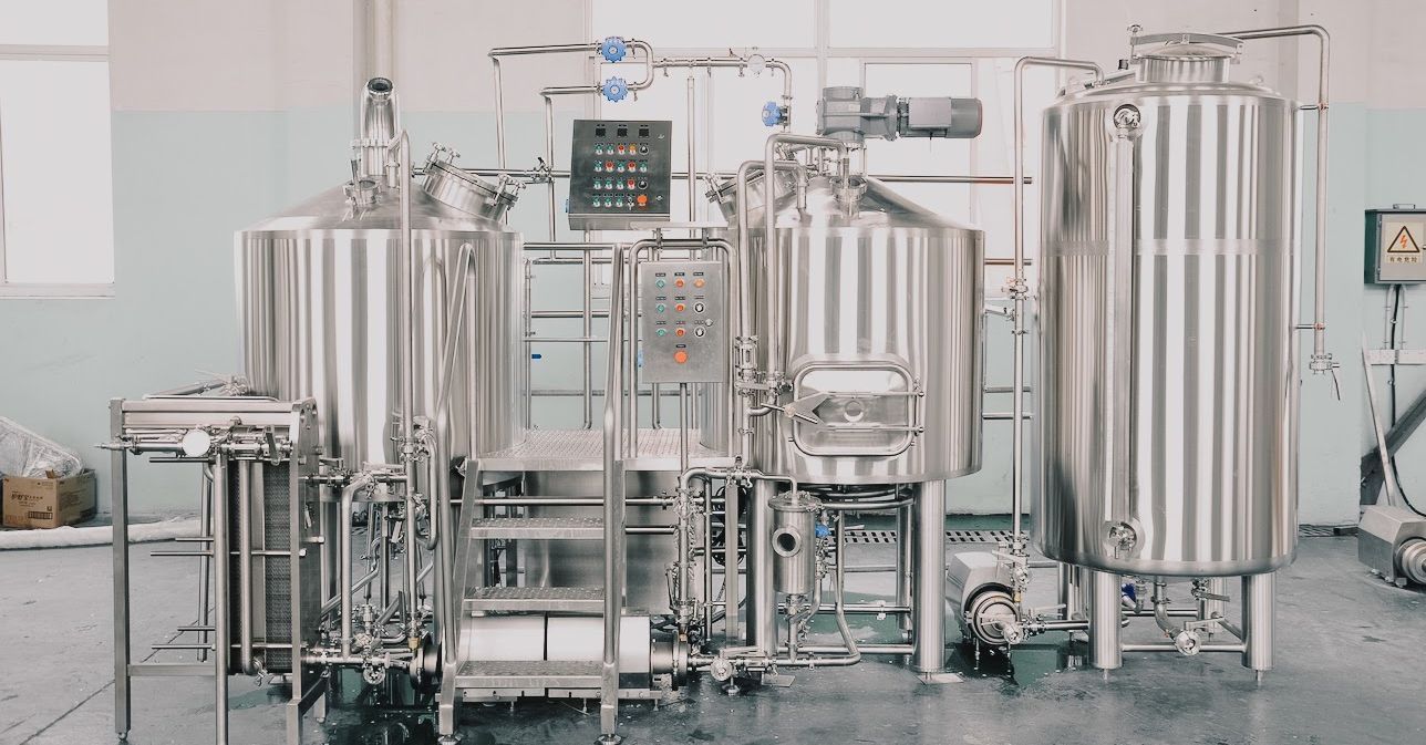 Commercial beer brewing line turnkey brewery manufacturer  ZXF