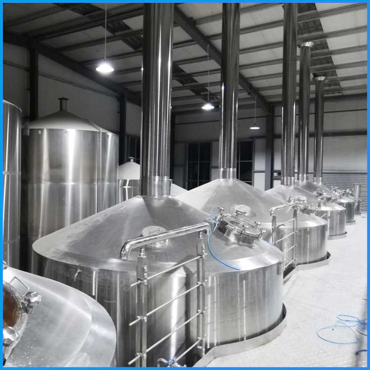 2000L commercial brewing equipment