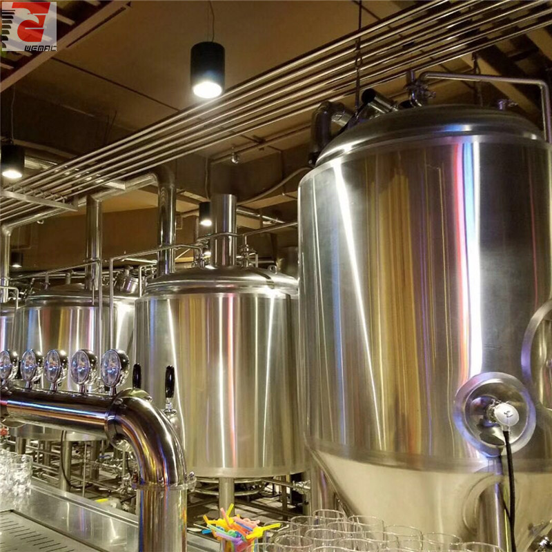 500L brew system brewery equipment 3 vessels beer fermenting turnkey plant for bar  ZXF