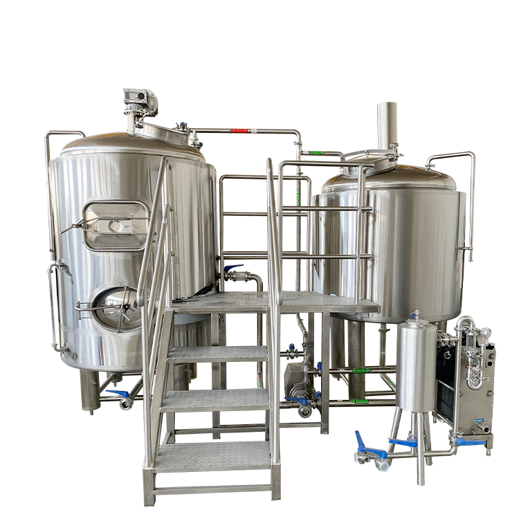 Commercial beer brewing equipment cellar in Calgary Zxf